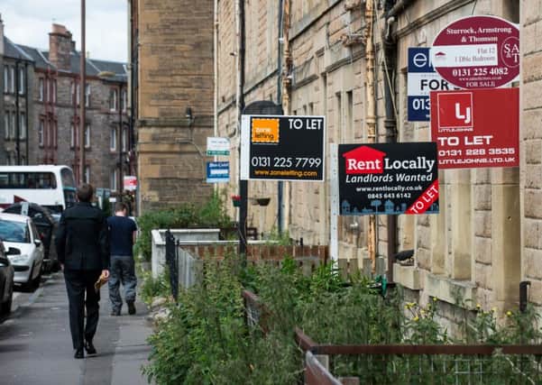 House prices in Edinburgh are increasing rapidly, according to the latest figures. Picture: Ian Georgeson