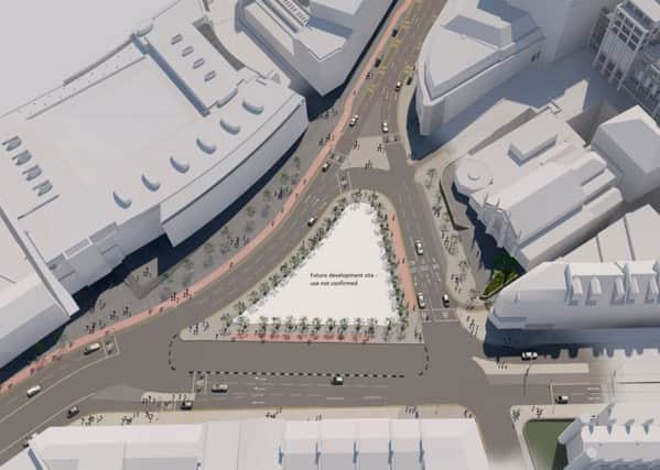 Plans for works at Picardy Place in Edinburgh have sparked a great deal of public debate.