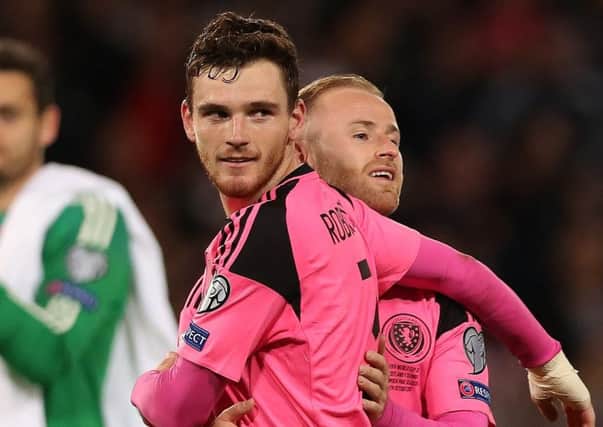 Andy Robertson knows Sunday's clash in Slovenia is the second of two 'cup finals' for Scotland