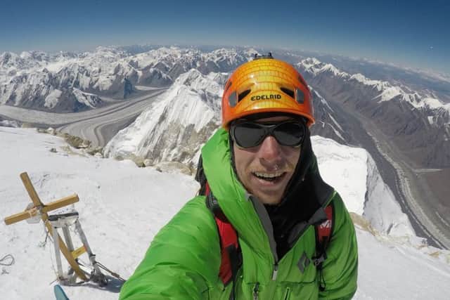 Scott Becker has set an unofficial world record for the highest altitude flight, using a speedwing.
Picture: contributed