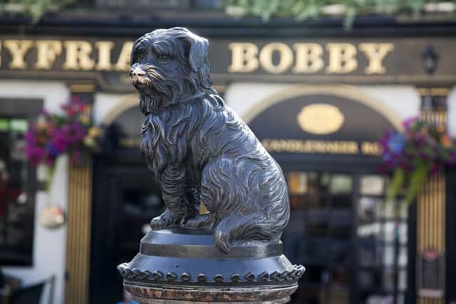 The travel feature questions the legitmacy of the Greyfriars Bobby tale. Picture: TSPL