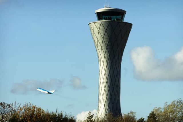 The number of people passing through Edinburgh Airport is a at a record high this year. Picture: TSPL