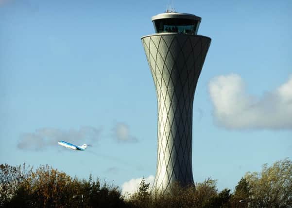 The number of people passing through Edinburgh Airport is a at a record high this year. Picture: TSPL