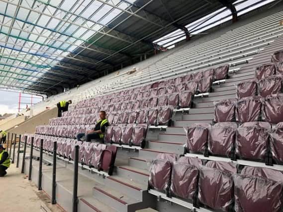 BSB Structural Ltd released the above image of Tynecastle's redevelopment