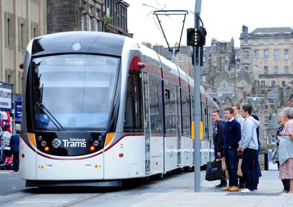 An Edinburgh tram