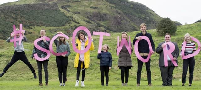 Nina Nesbitt joins other Scots to launch #Scotword to find the perfect word to describe Scottish pride