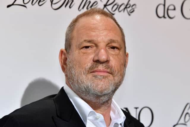 US film producer Harvey Weinstein posing during a photocall as he arrives to attend the De Grisogono Party on the sidelines of the 70th Cannes Film Festival. Picture: AFP PHOTO / Yann COATSALIOUYANN COATSALIOU/AFP/Getty Images
