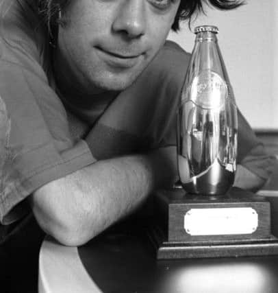 Irish actor, writer and comedian Sean Hughes won the Perrier Award (or Perrier Prize) at the Edinburgh Festival Fringe 1990.