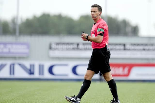 Andrew Dallas has been officiating since the 2012/13 season. Picture: Michael Gillen