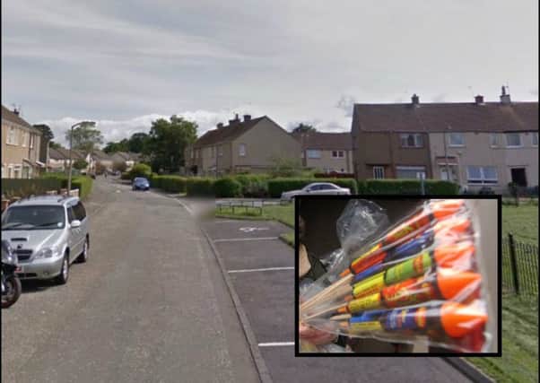 A large haul of illegal fireworks has been seized in Craigmillar. Picture: Google Maps
