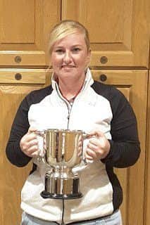 Rachael Livingstone claimed the scratch trophy at the East Ladies Championship