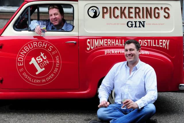 Marcus Pickering and Matthew Gammell of Pickering's Gin
