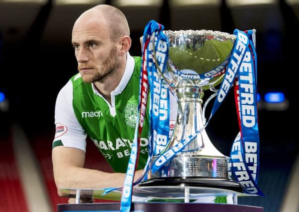 David Gray came close to lifting the League Cup two years ago