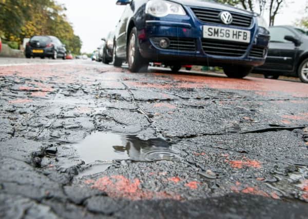 Potholes have not quadrupled according to Lesley McInnes