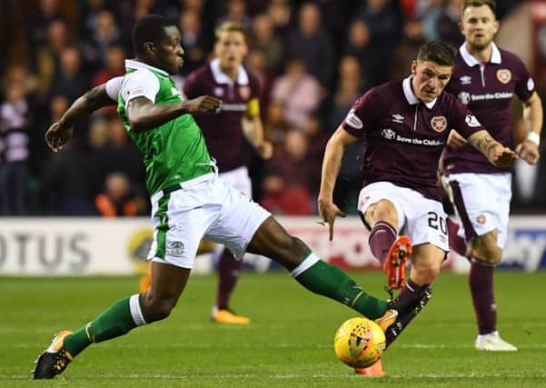 Marvin Bartley taunted Hearts' Ross Callachan on Twitter