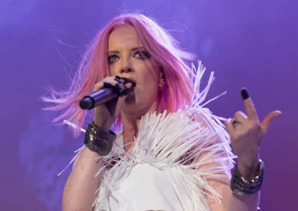 Shirley Manson of Garbage who attended Broughton High's music school. Pic: Sipa USA/REX/Shutterstock