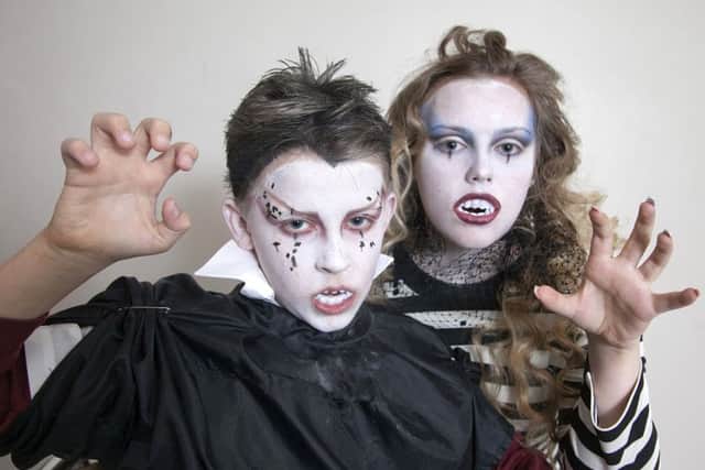 Halloween make up feature - Jennifer and Callum Raeburn