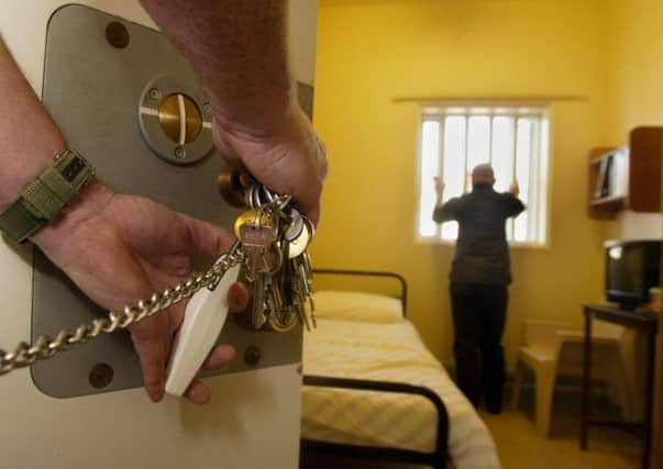 Pressure: The report highlights the problem of prisoners spending too long inside. Picture: Paul Faith/PA Wire