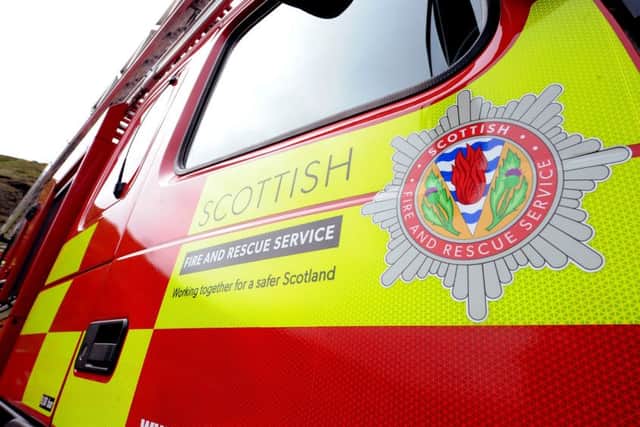 Two firefighters were attacked in Midlothian