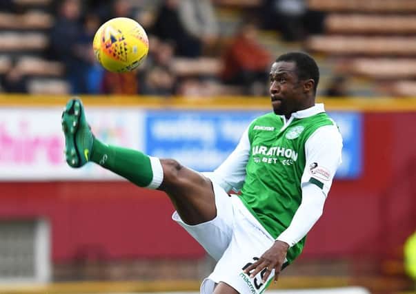 Hibs defender Efe Ambrose has won 51 caps for his country