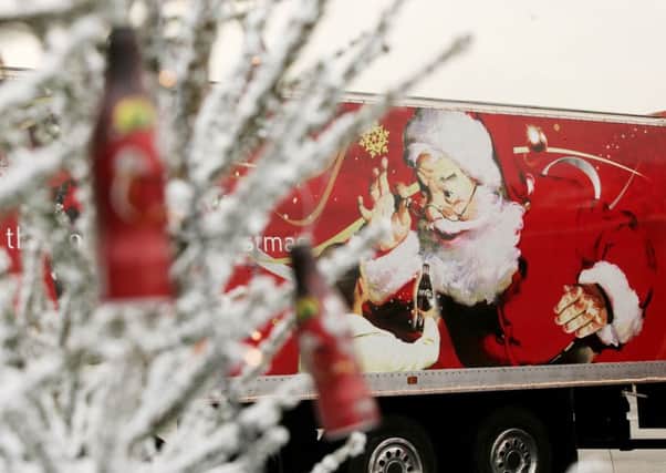 Coca-Cola's Christmas truck is coming to Scotland. Picture: Mark Renders/Getty Images
