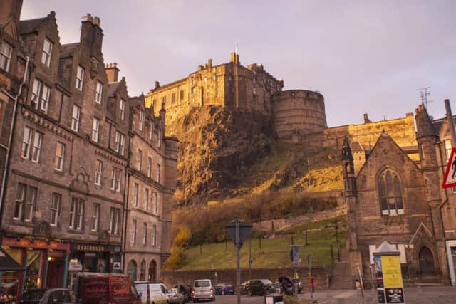 Edinburgh is a city famous for its monumental architecture and landmarks. Picture: Greater Grassmarket