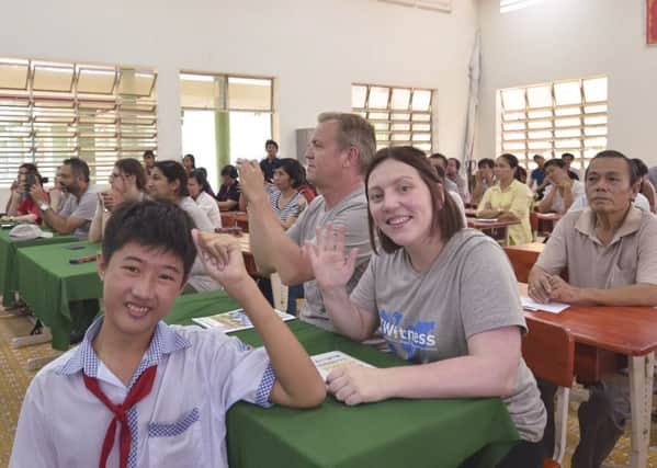Jenna Archibald represented Ikea on a trip to Vietnam