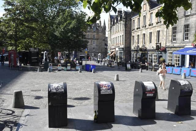 The Edinburghs Covent Garden plan for the Grassmarket never made it off the drawing board. Picture: Greg Macvean