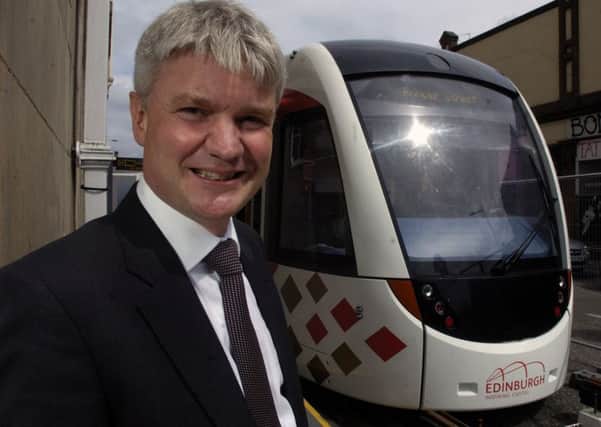 Former TiE Chief Executive Richard Jeffrey was speaking at the Tram Inquiry