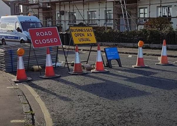 The road faces closure for up to 4 weeks. Picture; EdinTravel