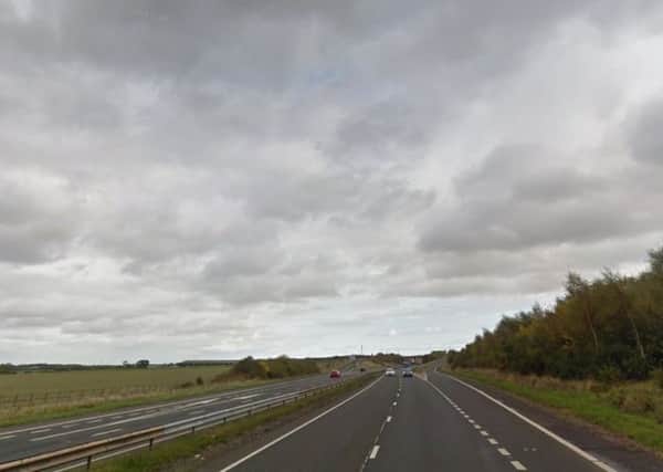 The fatal collision happened on the A1 near Glasmuir. Picture; Google Maps