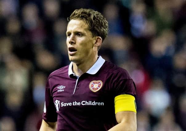 Christophe Berra is looking forward to returning to Tynecastle