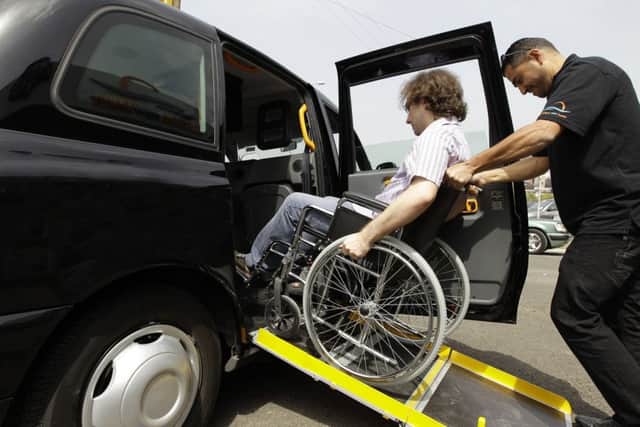 Taxi card scheme for the disabled could also be included in the savings