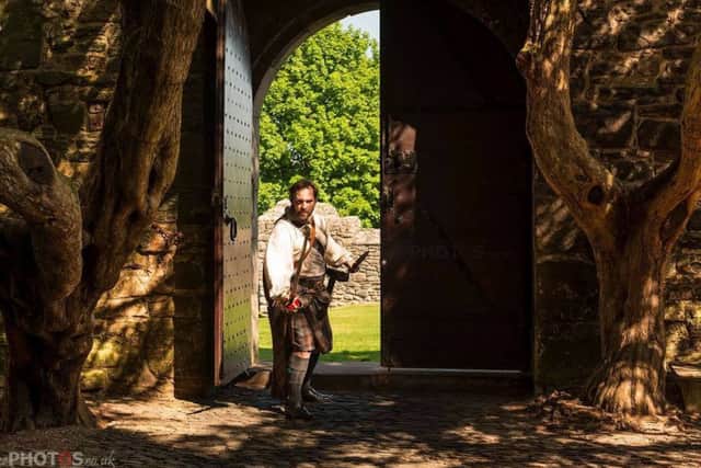 The yew trees at Craigmillar Castle are thought to date back hundreds of years. Picture: Tom Duffin/Weephotos of Edinburgh Facebook page