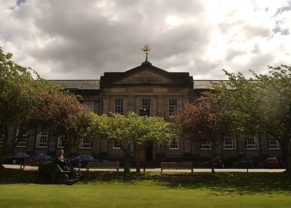 The headmaster of a prestigious Edinburgh private school last night reacted angrily to claims that pupils welfare was at risk