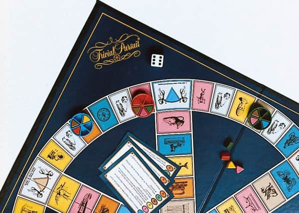 Crush the Trivial Pursuit opposition with the help of Susan's history festival