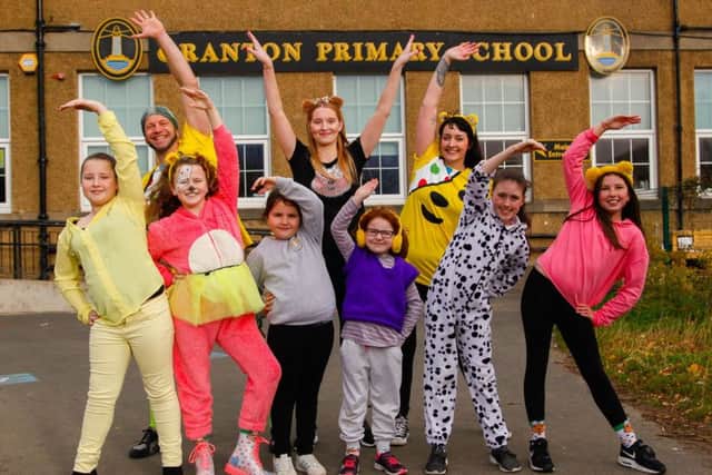 Granton Primary have a Dance-A-Thon for Children in Need.