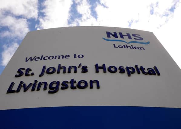St John's Hospital, Livingston , Pic Lisa Ferguson