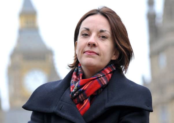 Kezia Dugdale outside the Palace of Westminster. Picture: Nick Ansell/PA Wire