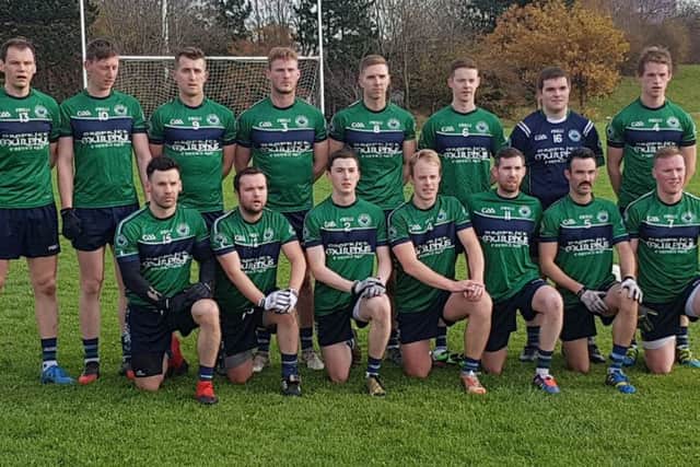 The Dunedin Connollys starting line-up from Sunday's All-Britain final. Picture: Contributed