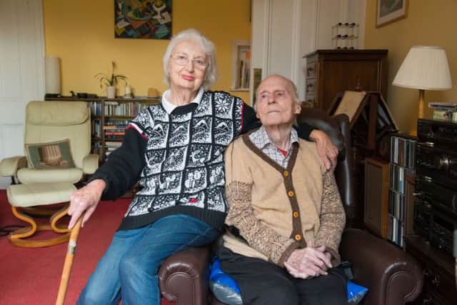 Pensioner Heather Goodare who cares for her husband Ken