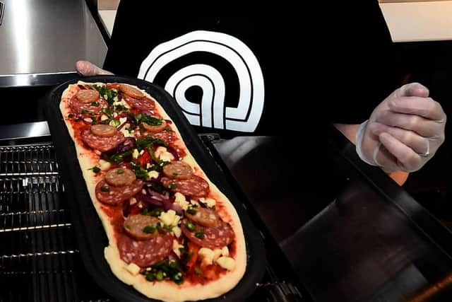 @pizza's creative take on pizza is inspired by pop culture. Picture: Lisa Ferguson