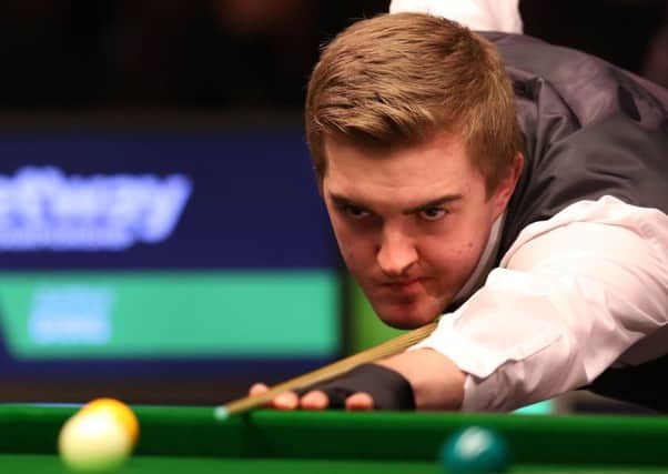Ross Muir has a chance of reaching his first-ever ranking quarter-final