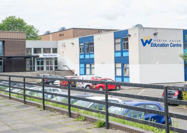 Wester Hailes Education Centre which faces merger with Currie High