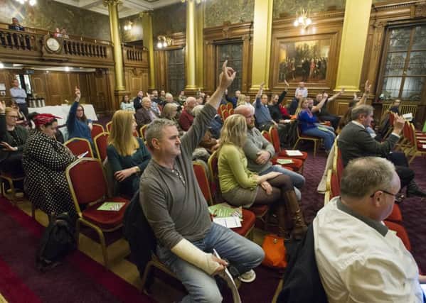 Edinburgh Council Budget meeting, Members of the public are being urged to back a tourist tax