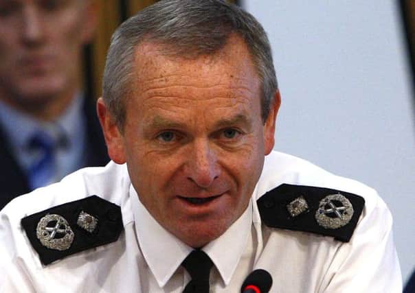 Acting Chief Constable  Iain Livingstone
