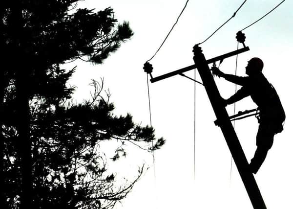 Power has been restored in EH3. Stock image