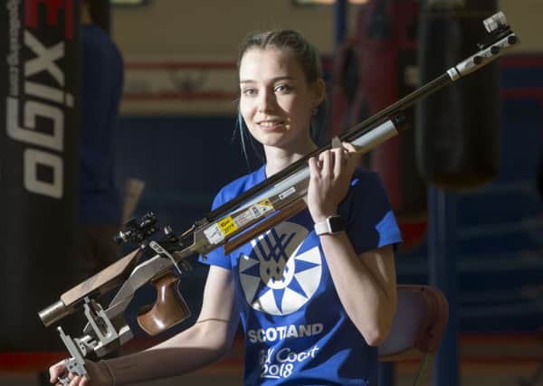 Shooter Seonaid McIntosh hopes to emulate big sister Jen by winning Commonwealth Games medals. Picture: Jeff Holmes