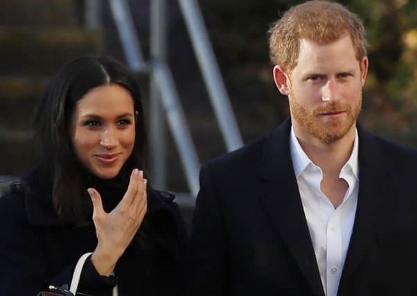 Prince Harry and his fiancee, US actress Meghan Markle sported the bag designed in Edinburgh.
