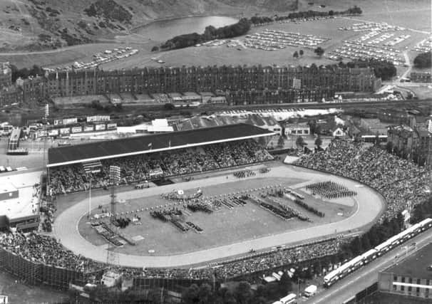 The opening of the 1970 Commonwealth Games at Meadowbank Stadium